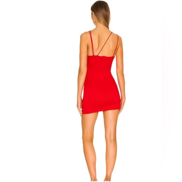 NWOT Tasha Mini Dress in Cherry Red H:ours XS - Picture 3 of 6